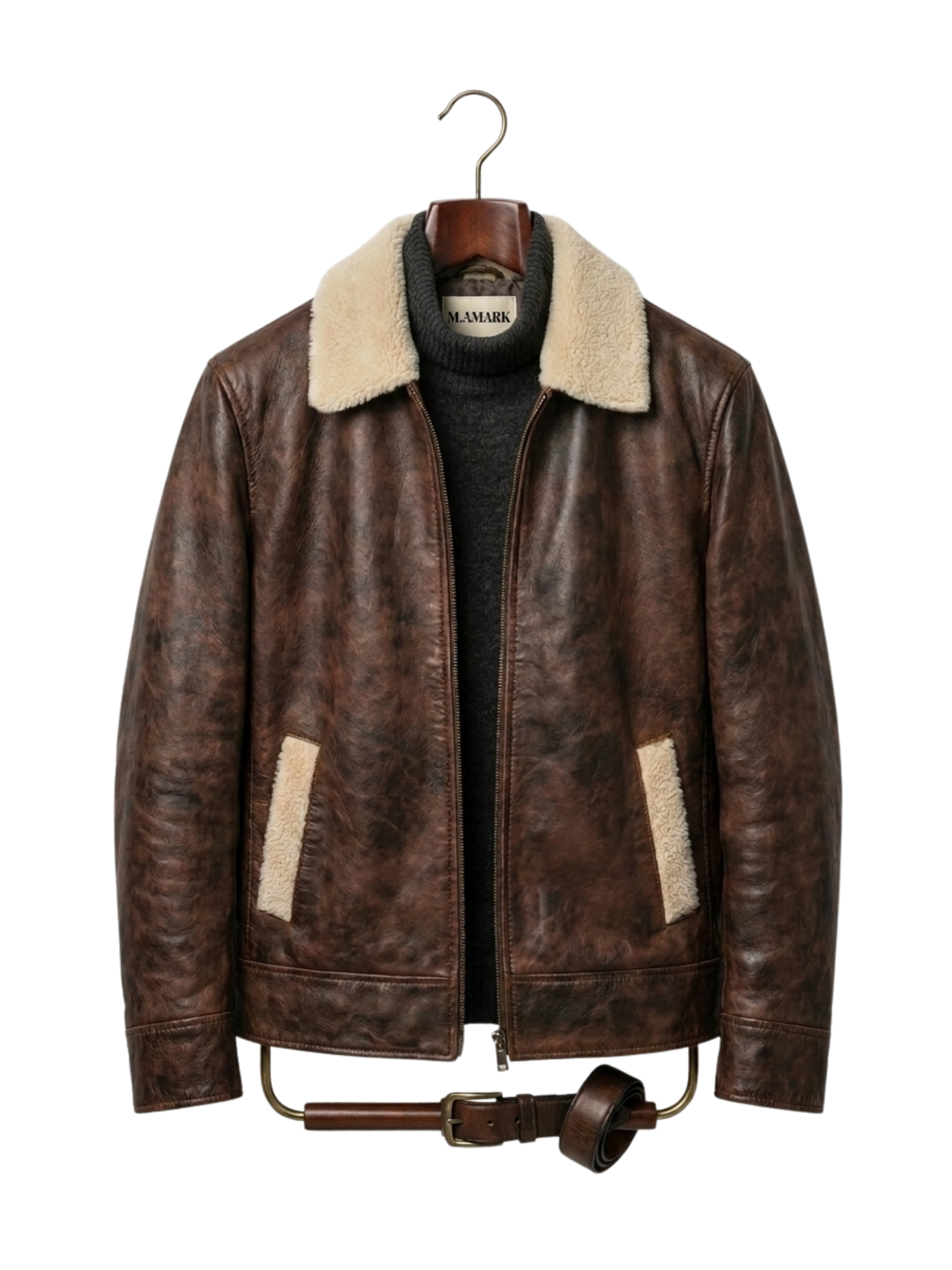 Shearling Leather Jacket