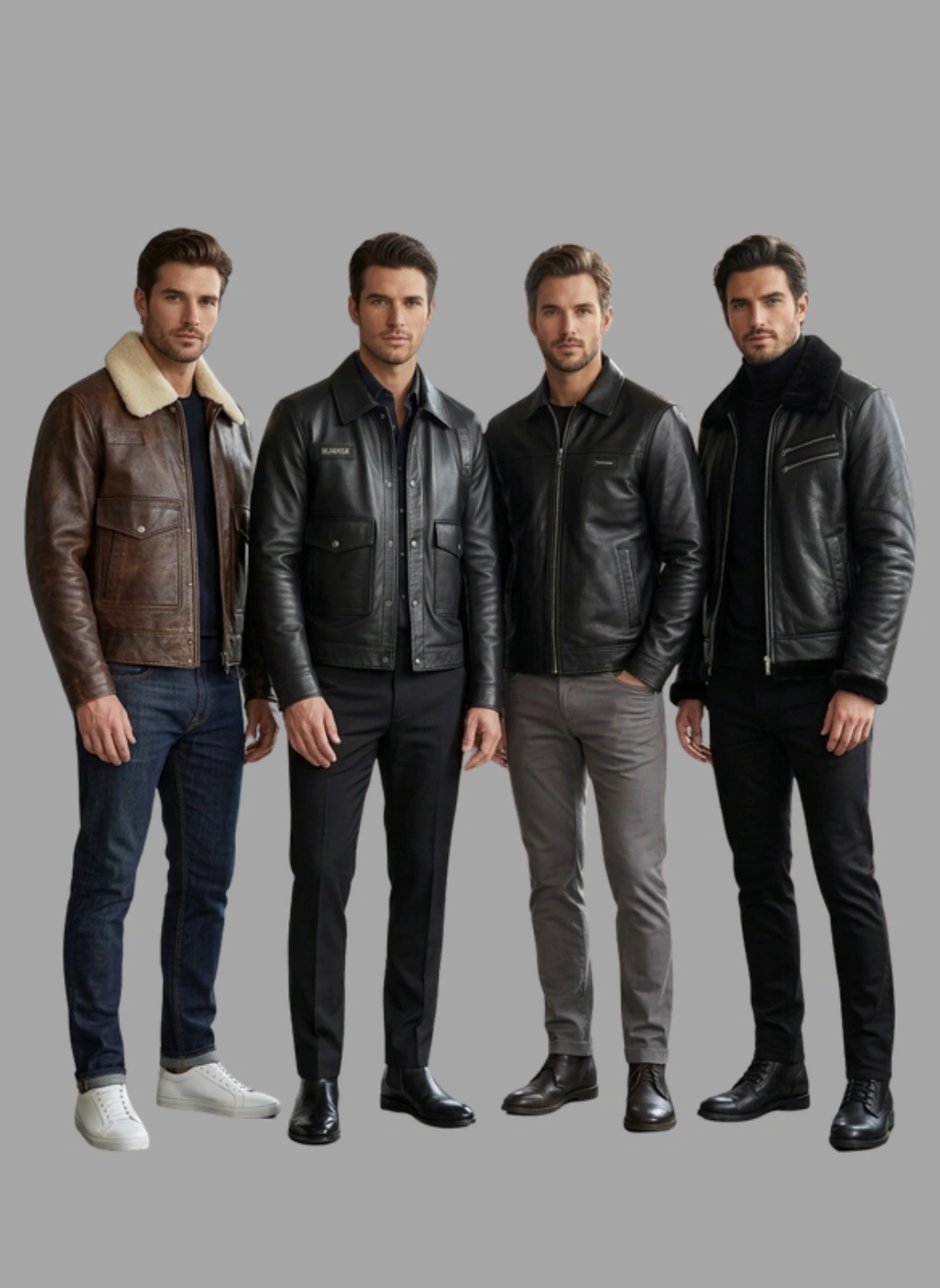 Handcrafted full-grain leather catching warm light