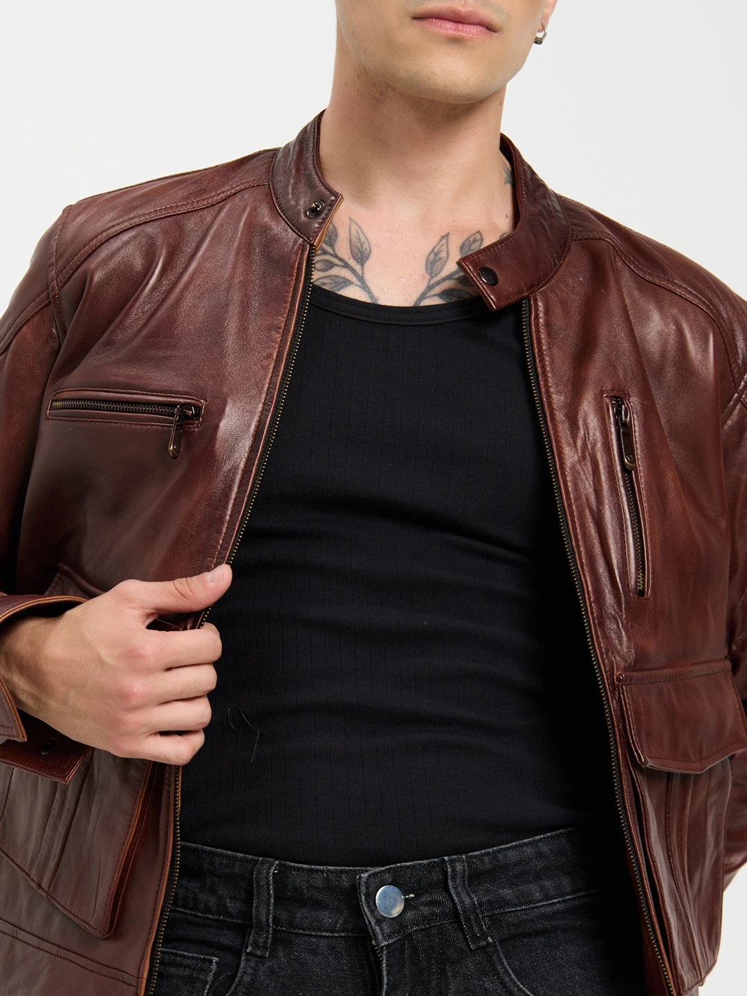 Urban Edge Leather Jacket