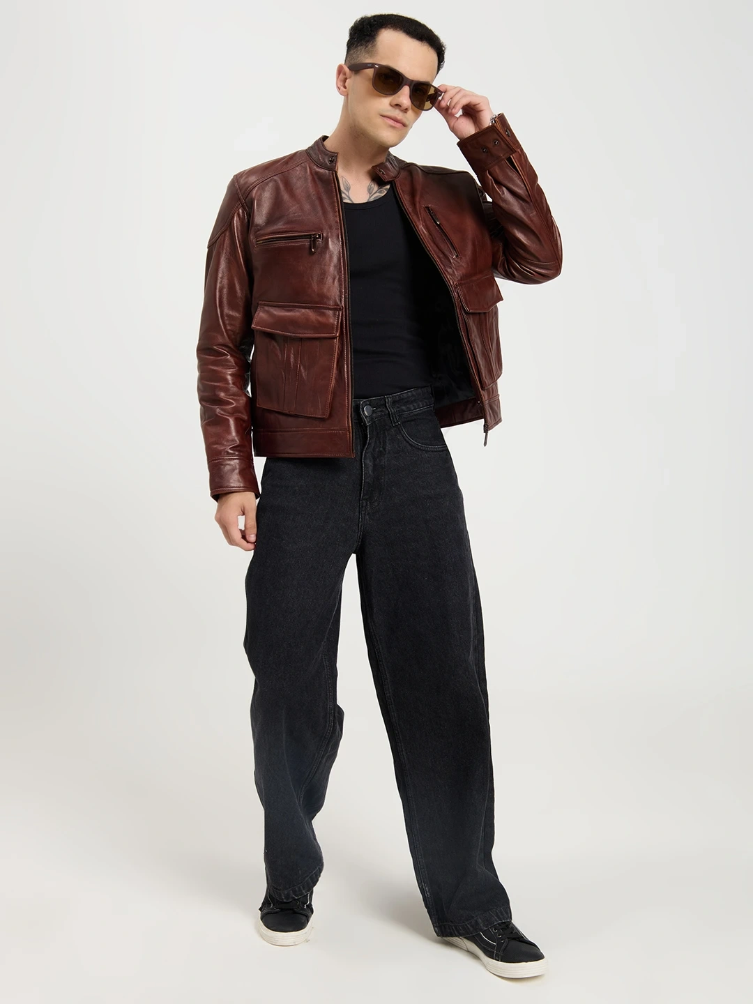 Urban Edge Leather Jacket