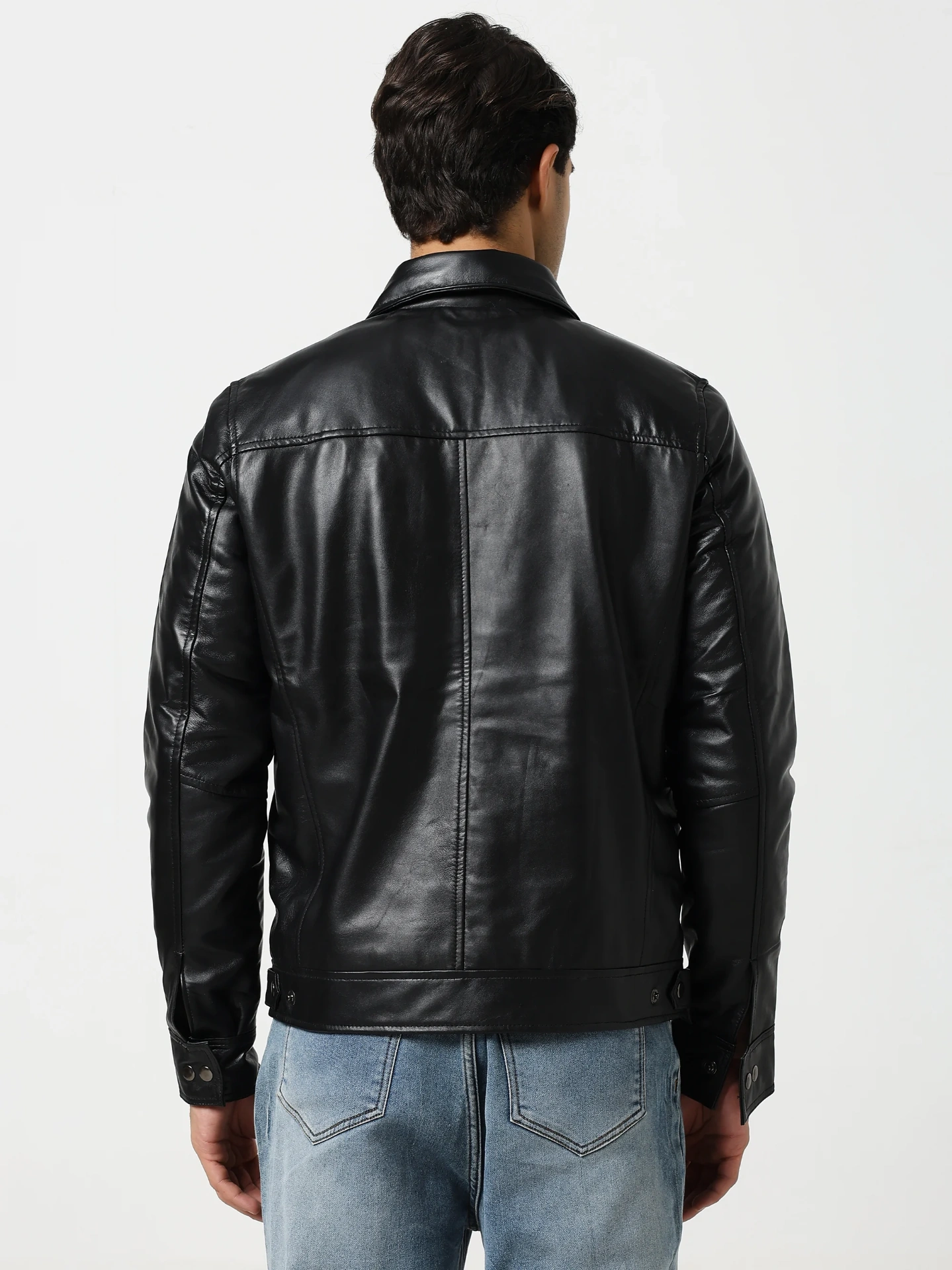 Glenwood Driving Leather Jacket